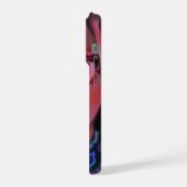 Neon Kawaii Dämonen-Mädchen Pastel-Goth iPhone Hülle (Linke Seite)
