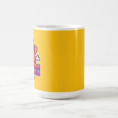 Neon Kawaii Star - "Shine Even on Cloudy Days" Kaffeetasse (Mittel)