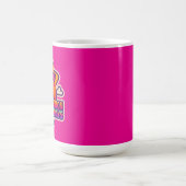 Neon Kawaii Star - "Shine Even on Cloudy Days" Kaffeetasse (Mittel)