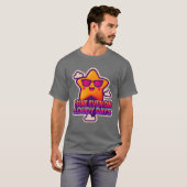 Neon Kawaii Star - "Shine Even on Cloudy Days" T-Shirt (Vorne ganz)