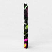 Neon Kitty Feline Art Case-Mate iPhone Hülle (Hinten/Links)