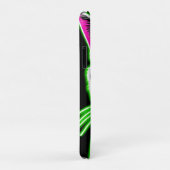 Neon Kitty Feline Art Case-Mate iPhone Hülle (Hinten/Rechts)