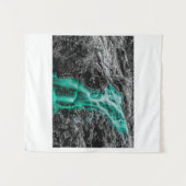 Neon-Klassiker Wasserfall-Wandkunst Wandteppich (Vorderseite (Horizontal))