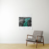 Neon-Klassiker Wasserfall-Wandkunst Wandteppich (Beispiel)