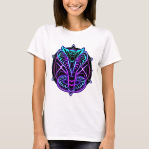 Neon-Kobra – Wächter des digitalen Dschungels T-Shirt
