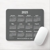 Neon-Kohlekalender 2025 von Janz Mousepad (Mit Mouse)