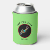 Neon Koi Green Personalisiert isoliert Dosenkühler (Kanne Rückseite)