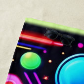 Neon Kosmic Kaleidoskop Strandtuch (Beispiel)