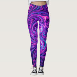 Neon-Kosmic-Schwirrel-Kunst Leggings