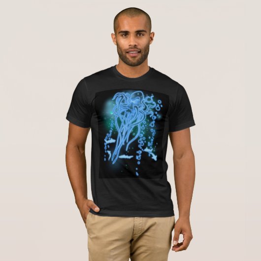 Neon Kraken T-Shirt (Vorne ganz)