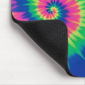 Neon Krawatte Dye Spiral Mousepad (Ecke)