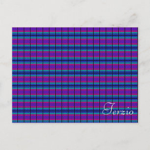 Neon-Kreise Postkarte