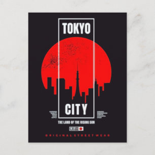Neon-Krone von Tokio: Tokyo Tower im Herzen 2026 Feiertagspostkarte