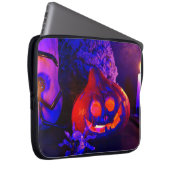 Neon-Kürbisse Laptopschutzhülle (Vorne Rechts)