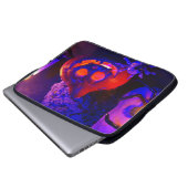 Neon-Kürbisse Laptopschutzhülle (Vorne Knopf)