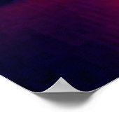 Neon-Lächeln: Helles Glückliches Leuchten Design Poster (Ecke)
