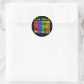 NEON Las Vegas Strip Sticker (Tasche)