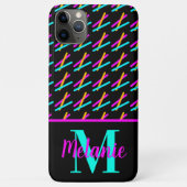 Neon Laser Action Flourescent Fun Case-Mate iPhone Hülle (Rückseite)