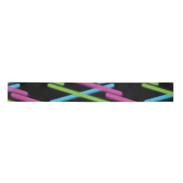 Neon Laser Grosgrain Satinband