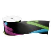 Neon Laser Grosgrain Satinband (Spule)