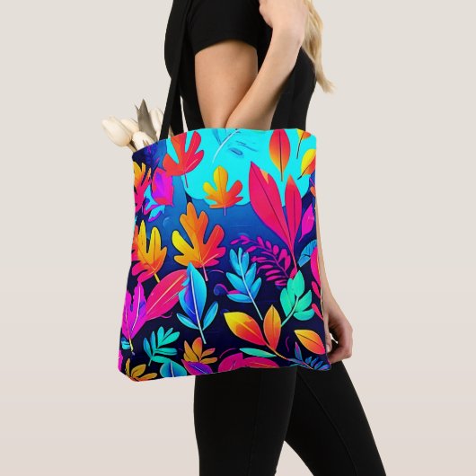 Neon Leaf Paradise Tasche (Von Nahem)