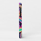 Neon Leaf Patterns enthüllt Case-Mate iPhone Hülle (Hinten/Links)