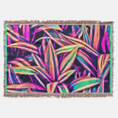 Neon Leaf Patterns enthüllt Decke (Vorderseite)
