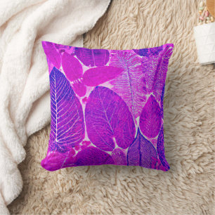 Neon Leaf Radiant Elegance Symphony Kissen