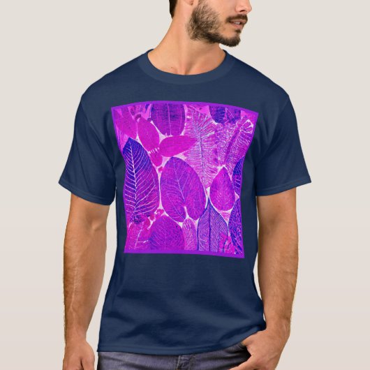 Neon Leaf Radiant Elegance Symphony T-Shirt (Vorderseite)