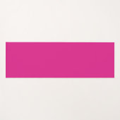 Neon lebhaft rosa | massiv rosa yogamatte (Vorderseite (Horizontal))
