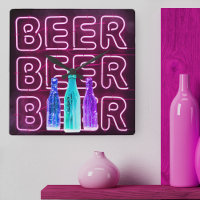 Neon-LED-Biersignatur