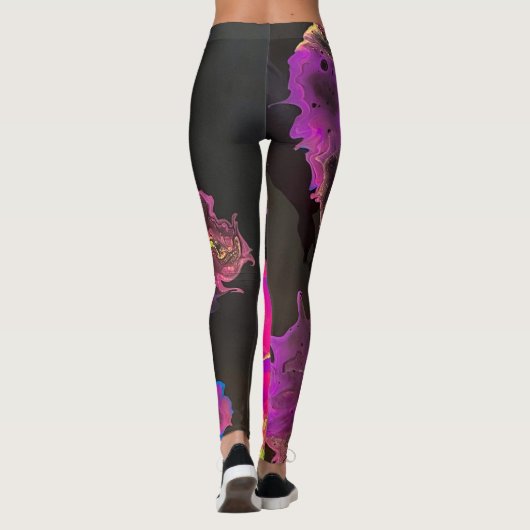 Neon  leggings (Rückseite)