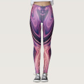Neon Leggings mit eigener Marke (Vorderseite)