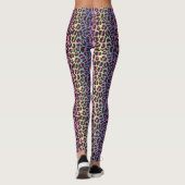 Neon Leopard Leggings (Rückseite)