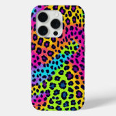 Neon Leopard Print Case-Mate iPhone Hülle (Rückseite)