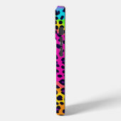Neon Leopard Print Case-Mate iPhone Hülle (Rückseite / Links)
