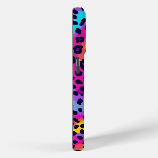 Neon Leopard Print Case-Mate iPhone Hülle (Rückseite / Rechts)