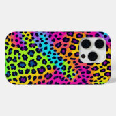 Neon Leopard Print Case-Mate iPhone Hülle (Rückseite (Horizontal))