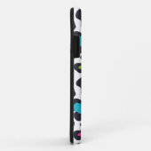 Neon Leopard Print iPhone Case (Hinten/Rechts)