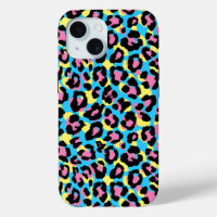 Neon Leopard Spots Muster