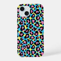 Neon Leopard Spots Muster