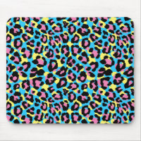 Neon Leopard Spots Muster
