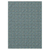 Neon Leopard Spots Muster Tischdecke (Vorderseite)