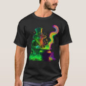 Neon Leprechaun Rainbow T-Shirt (Vorderseite)