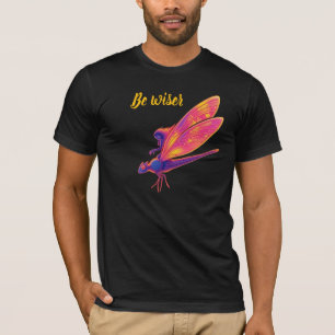 Neon-Libellen-Shirt – Ästhetische Naturverwandlung T-Shirt