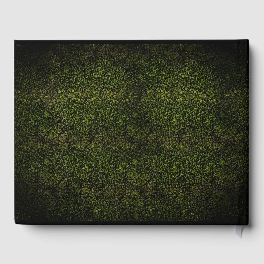 Neon Liebe Sign Boxwood Wedding Gästebuch (Rückseite)