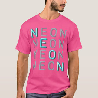 Neon Light Edm Style - Lass Shine in Bar Raver T-Shirt