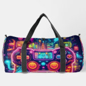Neon Light Game Controller Duffle Bag (Rückseite)