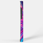 Neon Light Speed futuristische abstrakte Digitalku Samsung Galaxy Hülle (Rechte Seite)