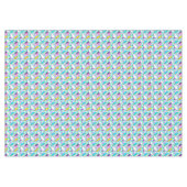 Neon Lightning Bolts & Stars Muster Tischdecke (Vorderseite (Horizontal))